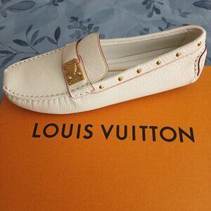LOUIS VUITTON STUDDED LOAFERS